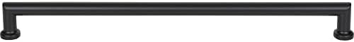 Top Knobs Morris Pull 12-inch C-C Flat Black