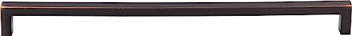 Nouveau III Square 12 58 Center Bar Pull Finish Black