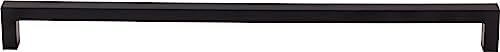 Nouveau III Square 12 58 Center Bar Pull Finish Black