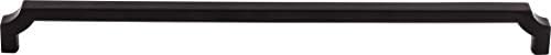 Top Knobs TK3026BLK Flat Black Pull Set