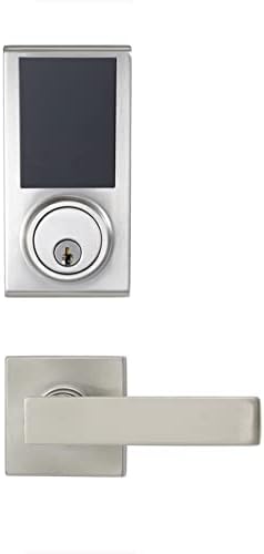 Amazon Basics Grade 3 Touchscreen Deadbolt Keypad Lock Satin Nickel