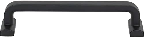 Top Knobs Harrison 5 116 Pull Flat Black