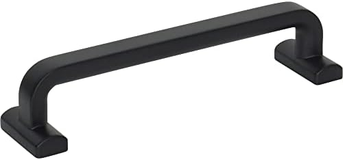 Top Knobs Harrison 5 116 Pull Flat Black
