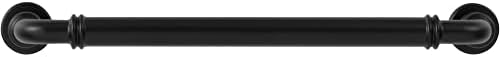 Top Knobs Cranford Pull 7 916 Inch Flat Black
