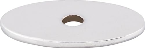 Top Knobs Pewter Antique Oval Backplate 125 x 075 x 0625