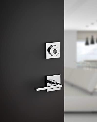 Kwikset Fire Rated Single Cylinder Deadbolt - Matte Black