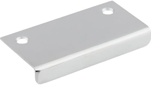 Top Knobs 3 Tab Pull Flat Black
