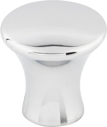 Top Knobs TK590PC Oculus Small Round Knob Polished Chrome