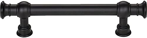 Top Knobs Ormonde Pull 3 34 Inch Flat Black Knobs Complete Set
