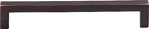 Top Knobs M1156 Nouveau III Collection 6-516 Square Bar Pull Flat Black