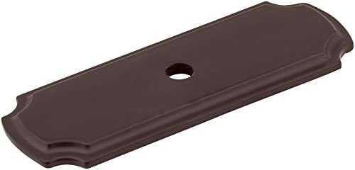 Jeffrey Alexander Cabinet Knob Backplate Oil Rubbed Bronze