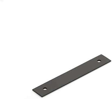 Schaub Pub House Collection 3-12 in Masterpiece Matte Black Pull Back Plate