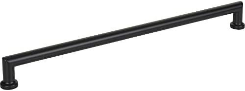 Top Knobs Morris Pull 12-inch C-C Flat Black
