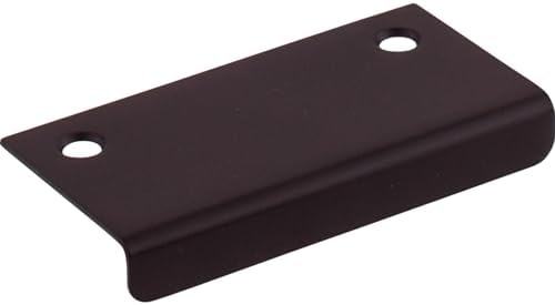 Top Knobs 3 Tab Pull Flat Black