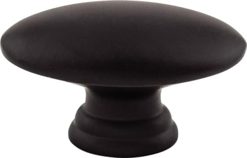 1-12 Oval Knob Brushed Satin Nickel