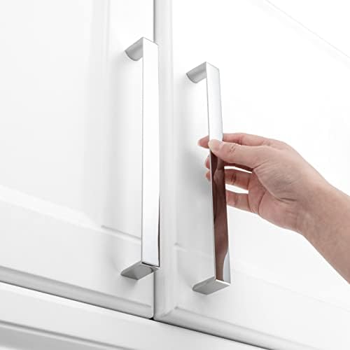 Sturdy 6-Piece Chrome Cabinet Pull