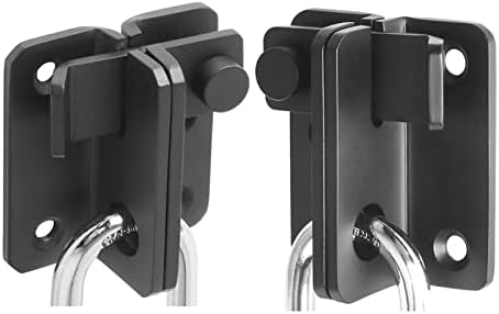 AMAZWI Slide Latch Deadbolt Lock for Doors and Gates