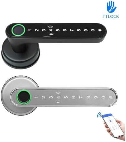 Secure Door Lock with Fingerprint RFID