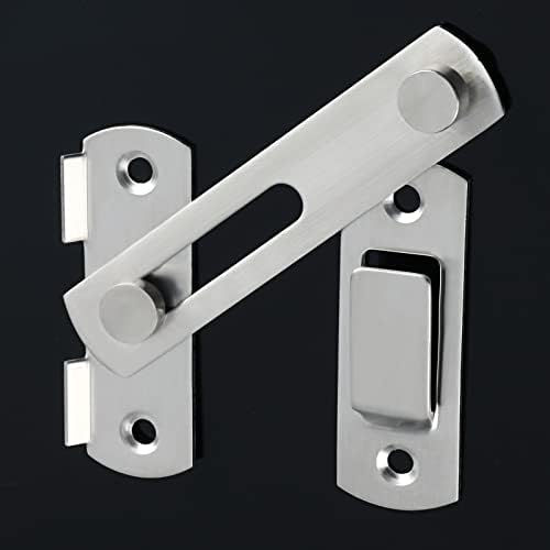 AMAZWI Small Rust-Resistant Door Lock Bolt SS for Garden Sheds