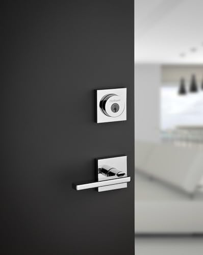 Kwikset Halifax Double Cylinder Deadbolt - Polished Chrome
