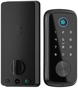 KIEEQGAK Smart Front Door Locks with fingerprint and WiFi