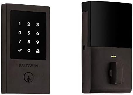 Baldwin Touchscreen ZWave Deadbolt Oil-Rubbed Bronze