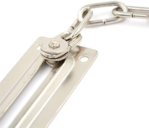 Enhance Door Security with Durable Chrome-Covered Bolt