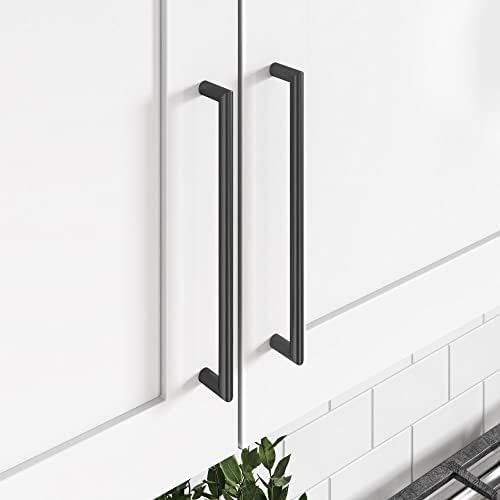 Top Knobs -TK945BLK - Kinney Pull Flat Black Lynwood Collection