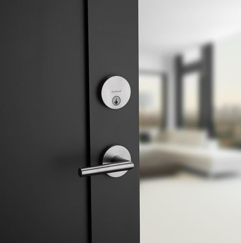 Kwikset Uptown Slim Round Deadbolt with SmartKey Security