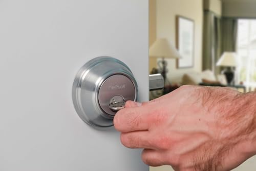 Secure Entry Deadbolt with Double Cylinder Matte Black
