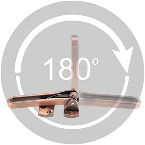 Zinc Alloy Door Lock Latch Bronze