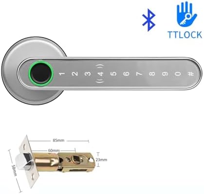 Smart Remote Fingerprint Lock Nickel TTLock APP