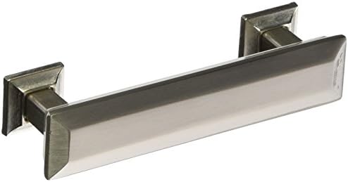 Poise Pull with Back Plate - Satin Nickel