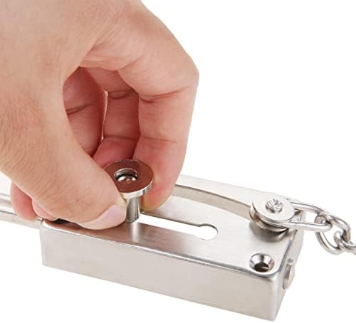 Sleek Steel Door Bolt Lock Durable Sturdy