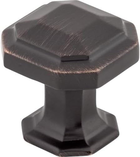 Elegant 1-18 Emerald knob Tuscan Bronze