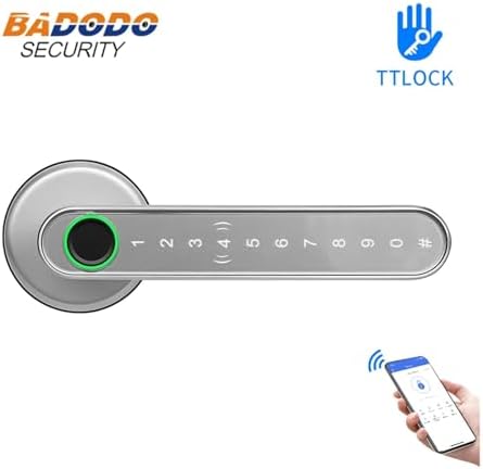 Smart Remote Fingerprint Lock Nickel TTLock APP