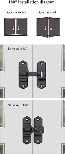 Durable Stainless Steel Door Latch Lock for Home