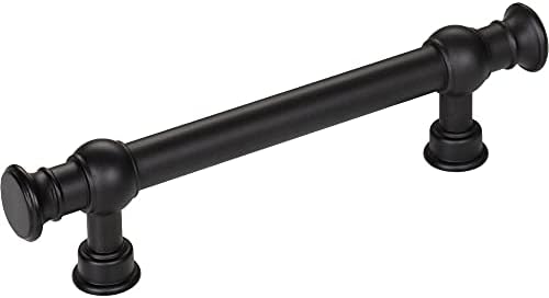 Top Knobs Ormonde Pull 3 34 Inch Flat Black Knobs Complete Set