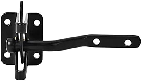 Perfect Combination of Security Style AMAZWI Steel Black Door Lock