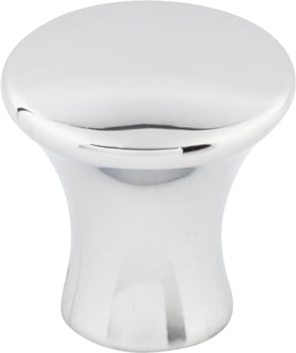 Top Knobs TK590PC Oculus Small Round Knob Polished Chrome