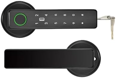 Smart Touchless Door Lock with Fingerprint RFID Security Remote Control