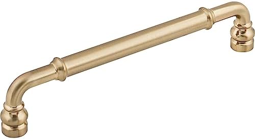 Top Knobs Brixton Cabinet Pull 6 516 C-C Flat Black