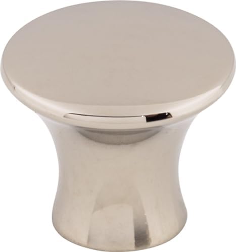 Top Knobs TK591SAB Mercer Collection 1-18 Oculus Round Medium Knob Sable