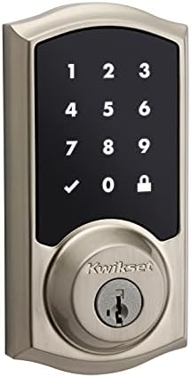 Kwikset 916 SmartCode Deadbolt with Touchscreen and SmartKey Security