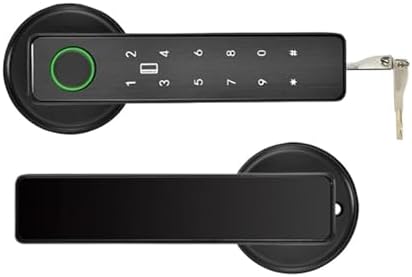 Tuya APP Smart Deadbolt Lock Black