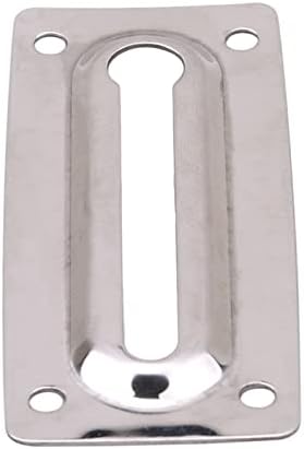 Stainless Steel Door Lock Silver Durable and Secure Door Protector
