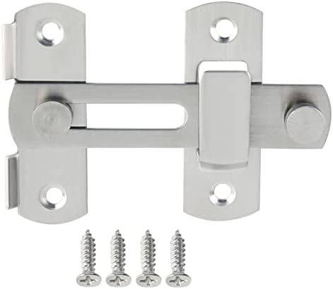 AMAZWI Small Rust-Resistant Door Lock Bolt SS for Garden Sheds