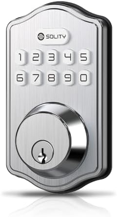 Secure Convenient Smart Deadbolt Lock