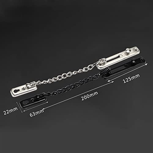 Stainless Steel Door Chain Lock Anti-Theft Safety Spring