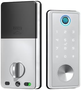 Smart Deadbolt WiFi Door Lock with Fingerprint and Password